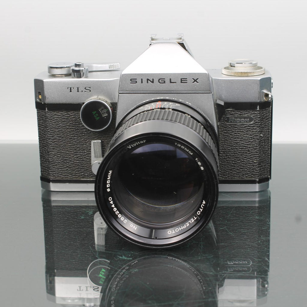 Ricoh Singlex TLS + Vivitar 135mm f/2.8