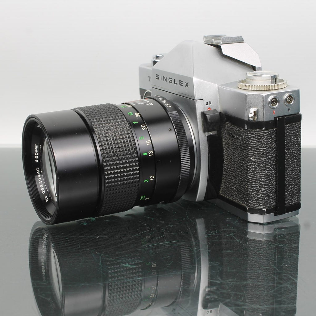 Ricoh Singlex TLS + Vivitar 135mm f/2.8