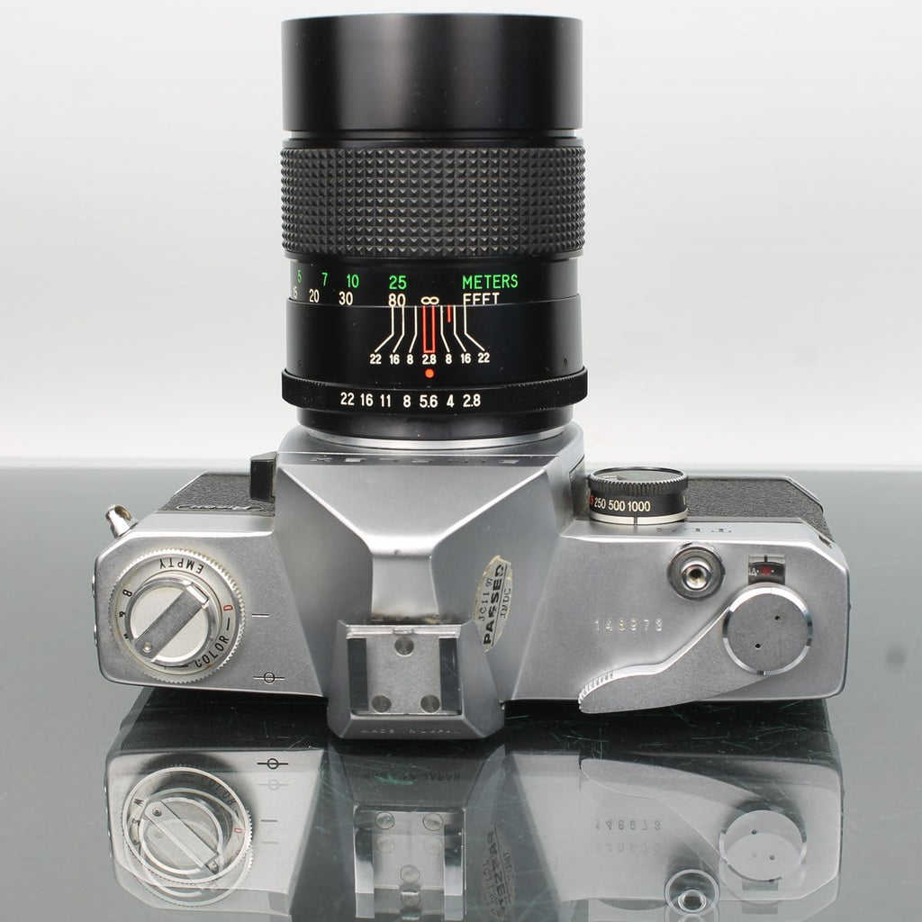 Ricoh Singlex TLS + Vivitar 135mm f/2.8