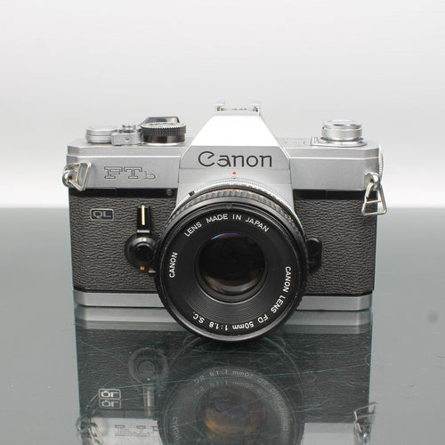 Canon FTb QL + 50mm 1.8 S.C.