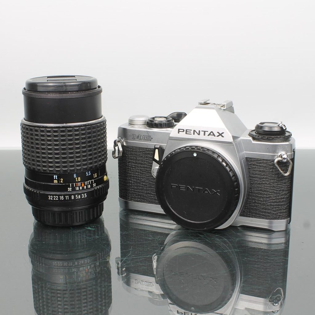 Pentax MG + SMC Pentax-M 135mm f/3.5