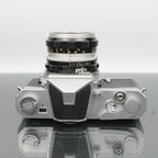Nikon Nikkormat FT + Nikkor-H Auto 50mm f/2