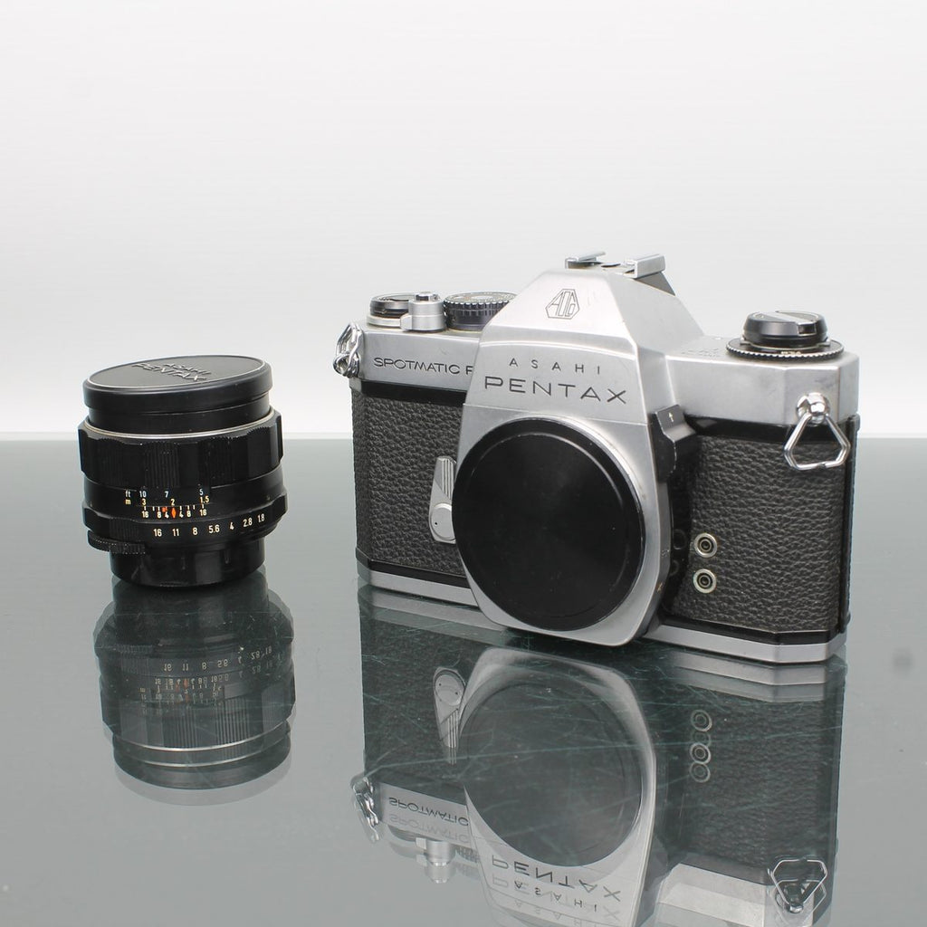 Asahi Pentax Spotmatic F + Super-Takumar 55mm 1/1.8