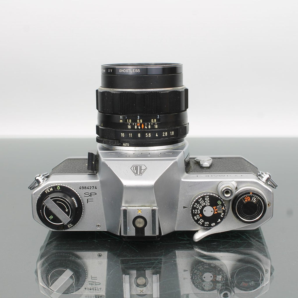 Asahi Pentax Spotmatic F + Super-Takumar 55mm 1/1.8