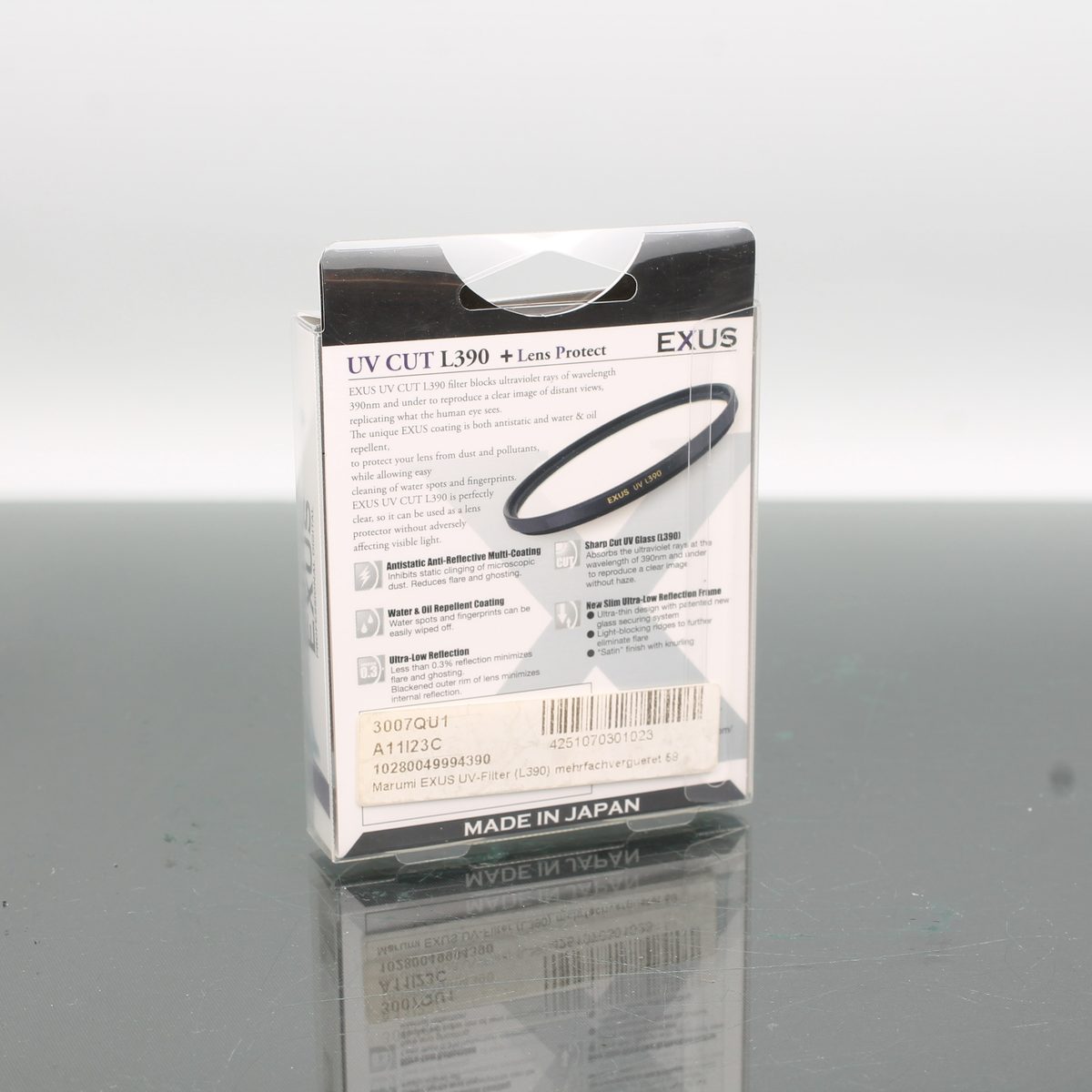 Marumi EXUS UV CUT L390 + Lens Protect 58mm