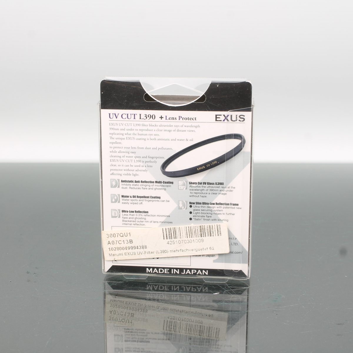 Marumi 52mm Exus UV Cut L390 + Lens Protect