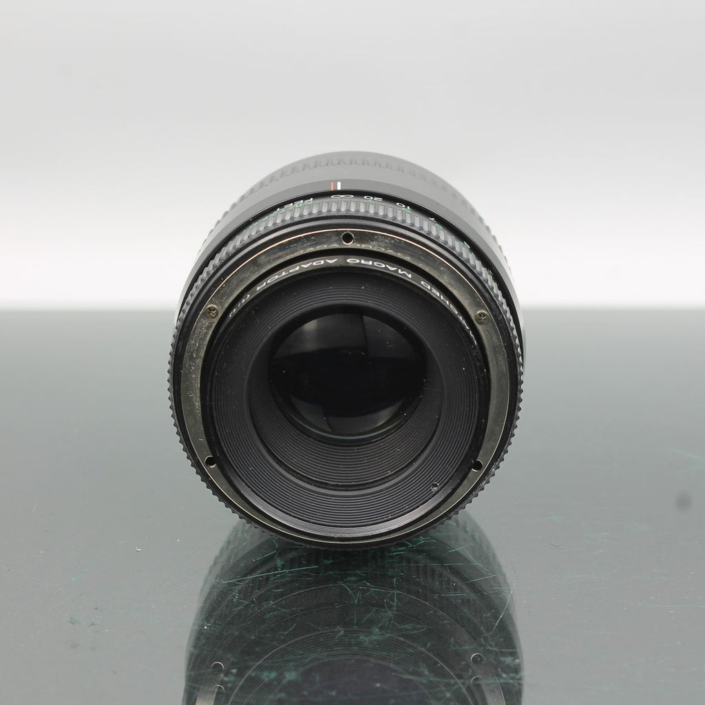 Cosina 100mm f/3.5 MC Macro + Matched Macro Adapter
