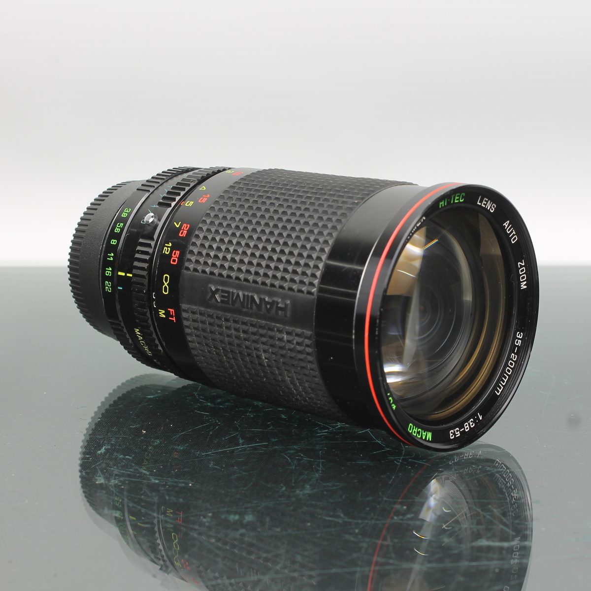 Hanimex Hi-Tec Lens Auto Zoom 35-200mm f/3.8-5.3 Macro