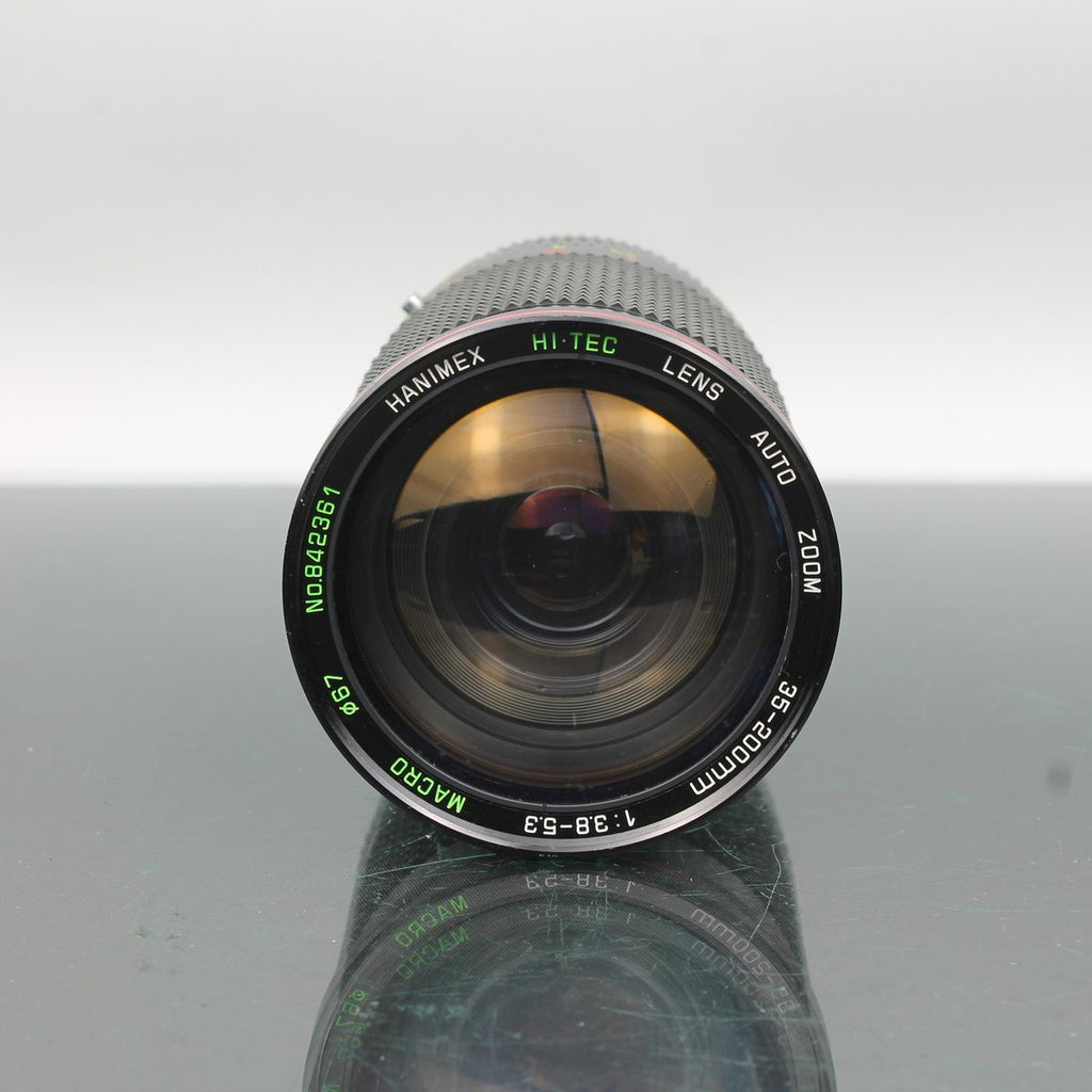 Hanimex Hi-Tec Lens Auto Zoom 35-200mm f/3.8-5.3 Macro
