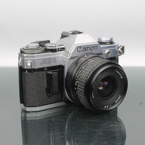 Canon AE-1 + Tokina 28mm f/2.8