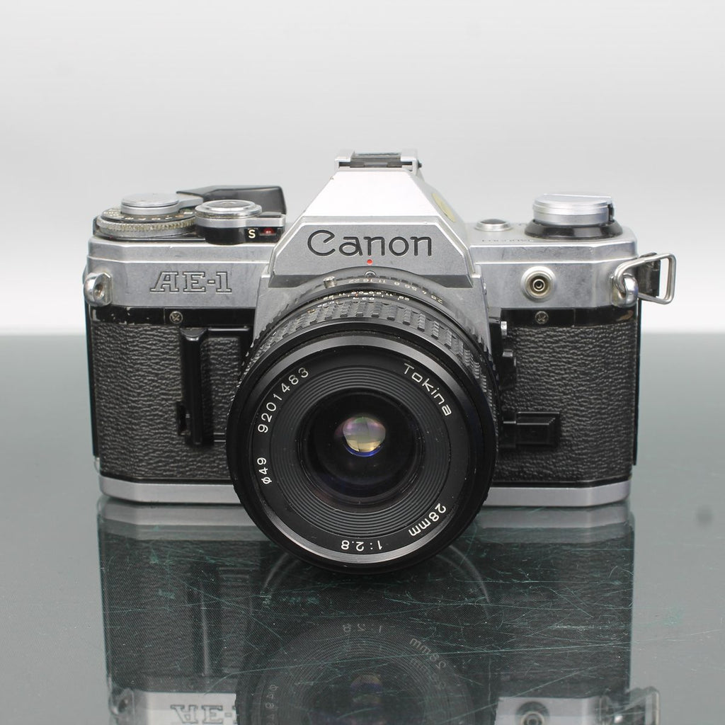 Canon AE-1 + Tokina 28mm f/2.8