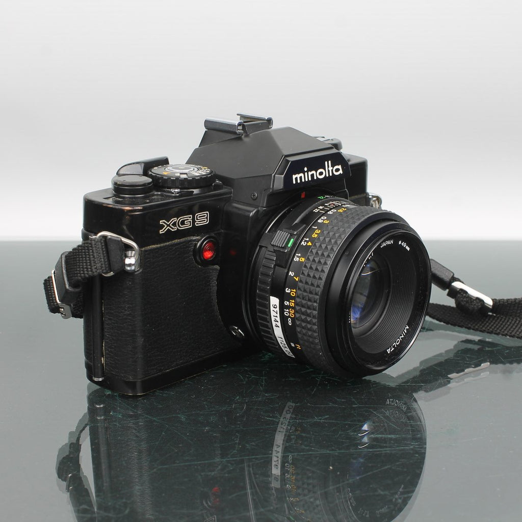 Minolta XG 9 + Minolta MD 50mm 1:1.7