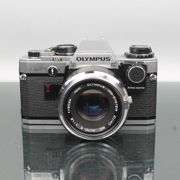 Olympus OM10 + Olympus OM F50mm 1:1.8