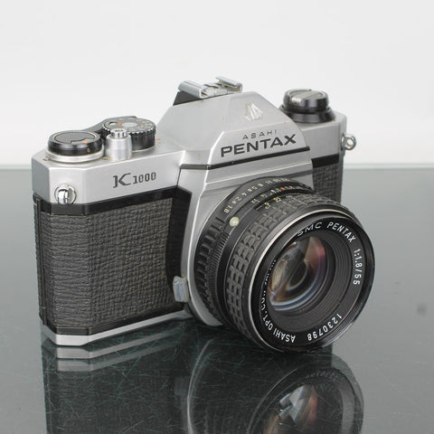 Asahi Pentax K1000 + SMC Pentax 55mm f/1.8