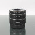 Caruba Extension Tube Set 10,16,21mm Micro 4/3