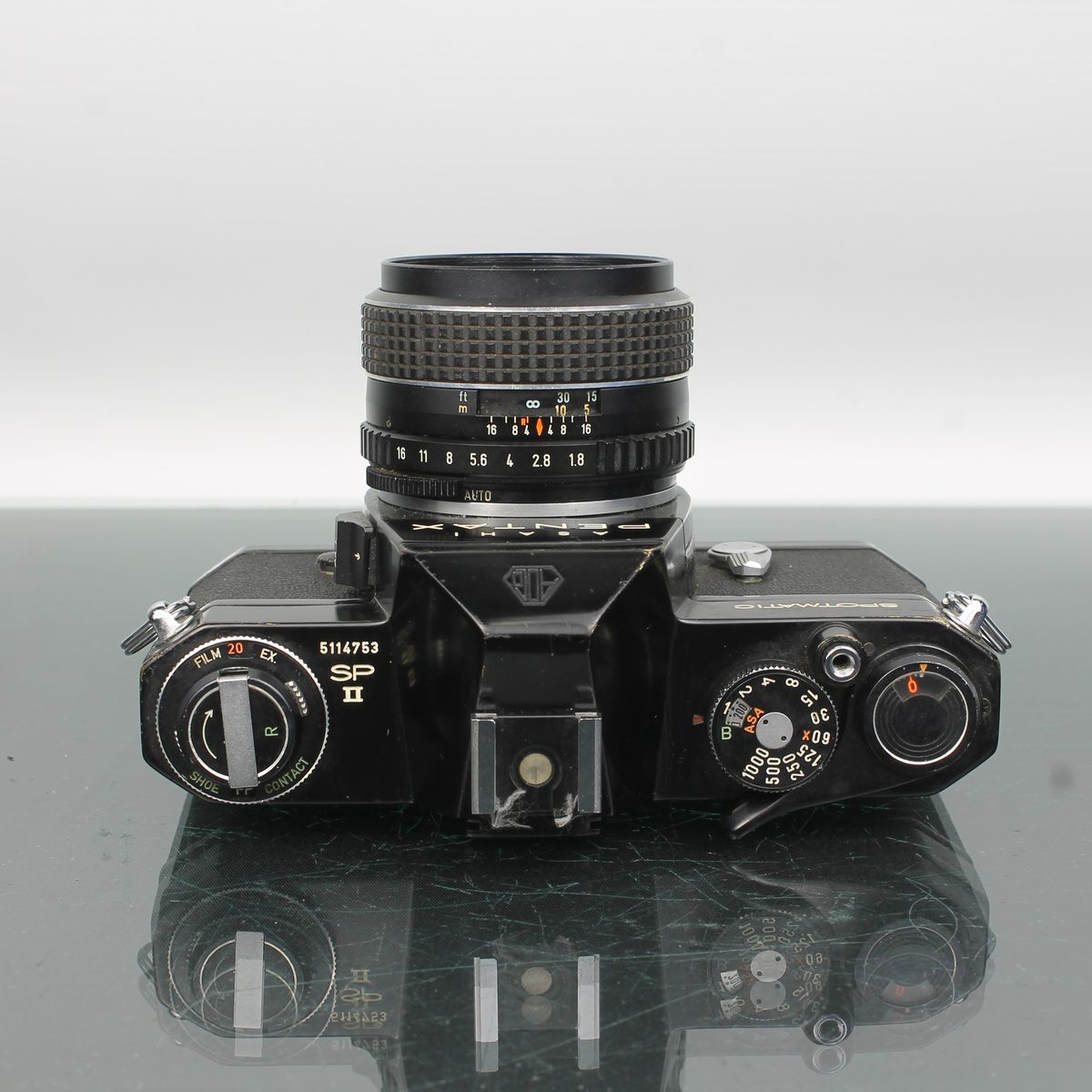 Asahi Pentax SP II + SMC Takumar 55mm f/1.8