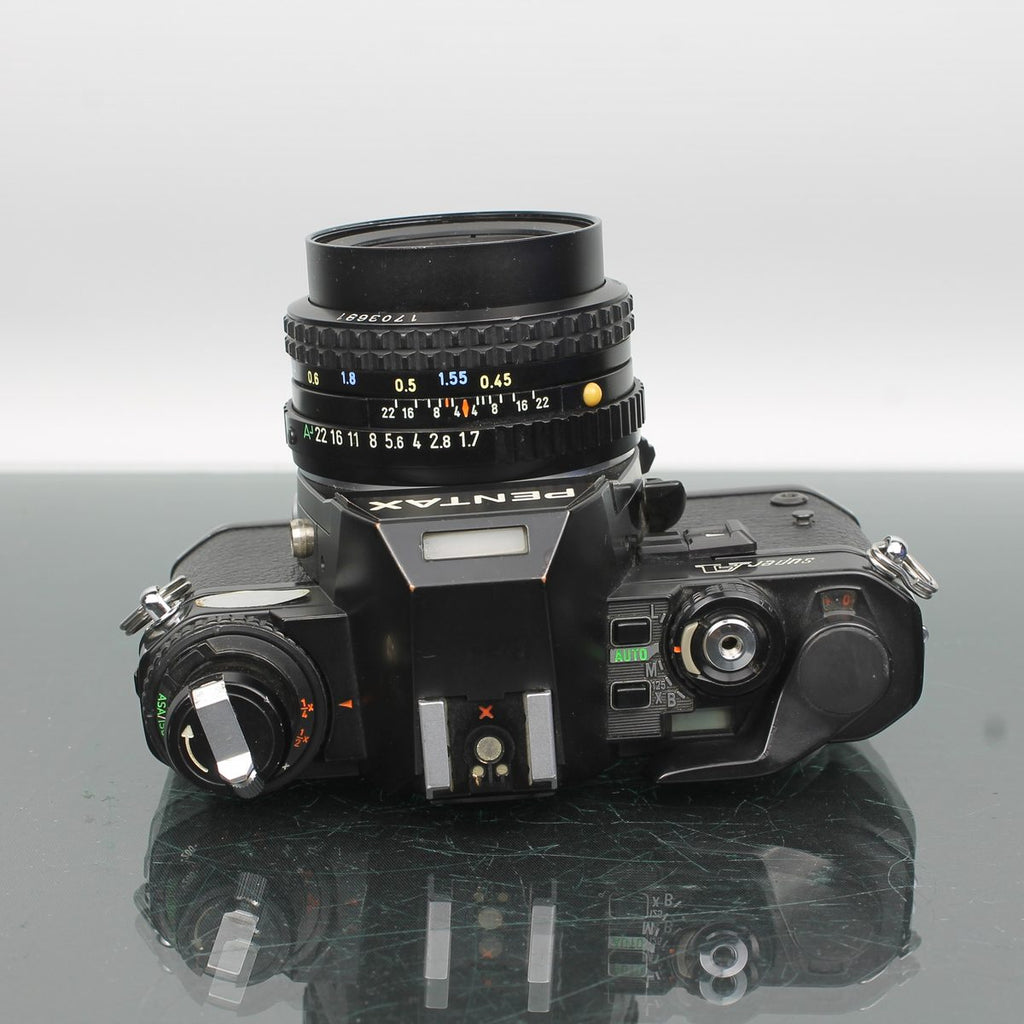 Pentax Super A + 50mm f/1.7
