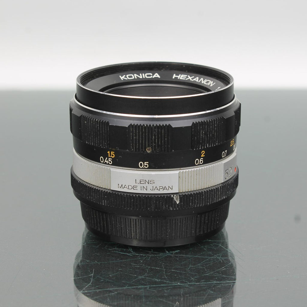 Konica Hexanon 52mm f/1.8