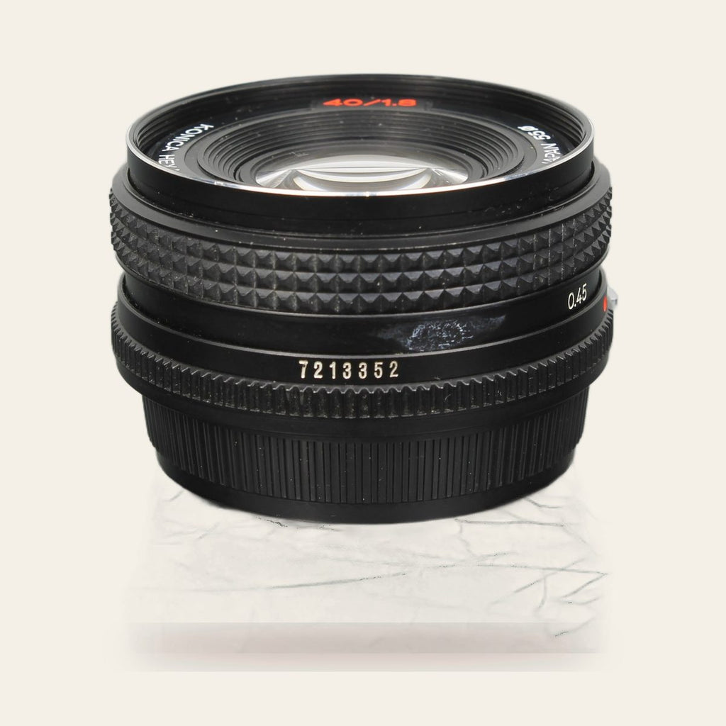Konica Hexanon AR 40mm f/1.8
