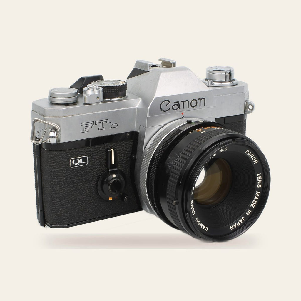 Canon FTb QL + Canon FD 50mm f/1.8 S.C