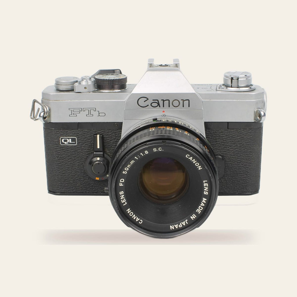 Canon FTb QL + Canon FD 50mm f/1.8 S.C