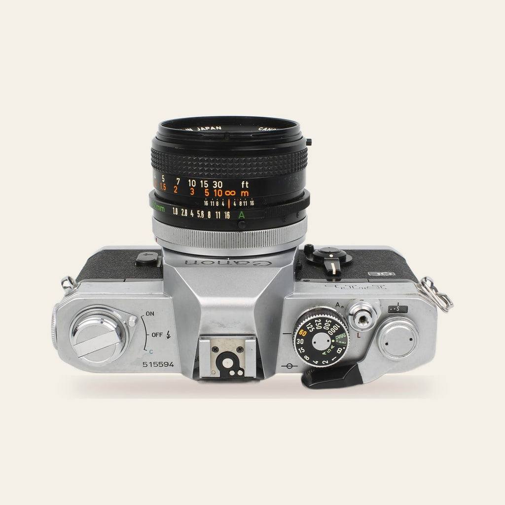 Canon FTb QL + Canon FD 50mm f/1.8 S.C