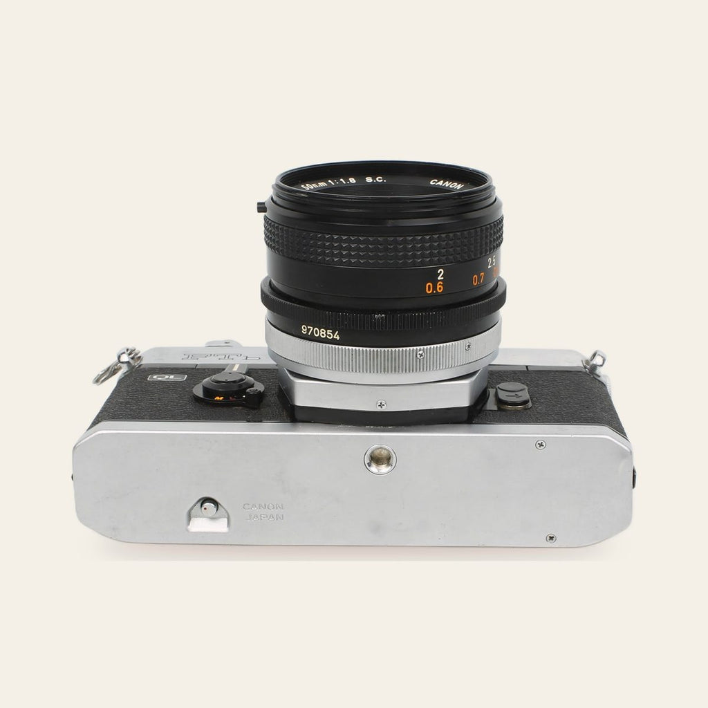 Canon FTb QL + Canon FD 50mm f/1.8 S.C