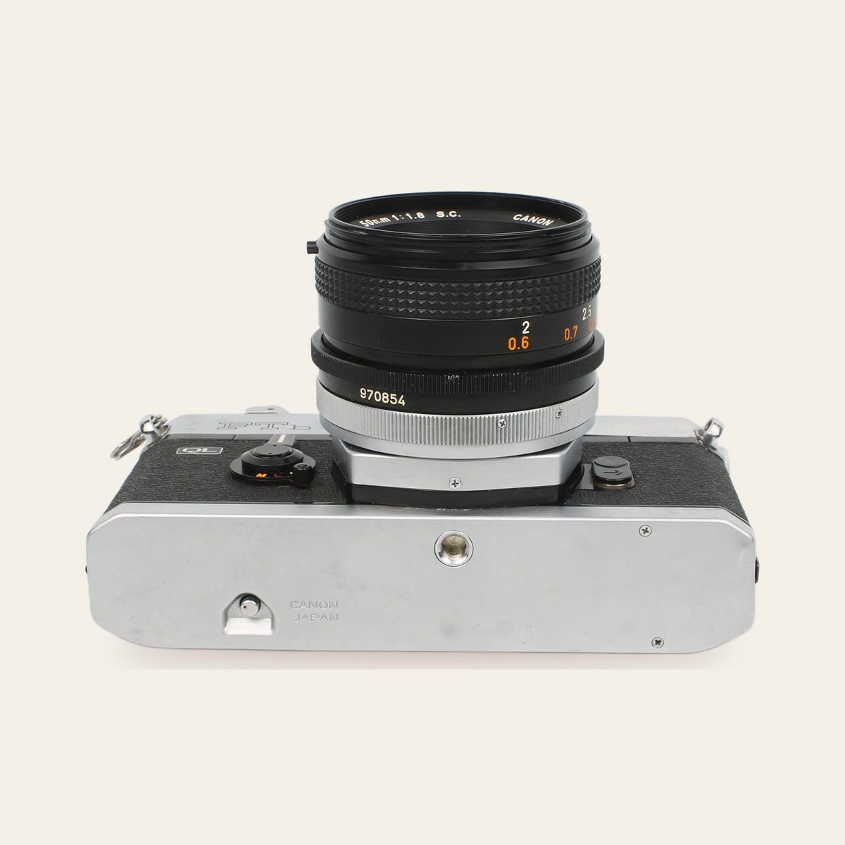 Canon FTb QL + Canon FD 50mm f/1.8 S.C