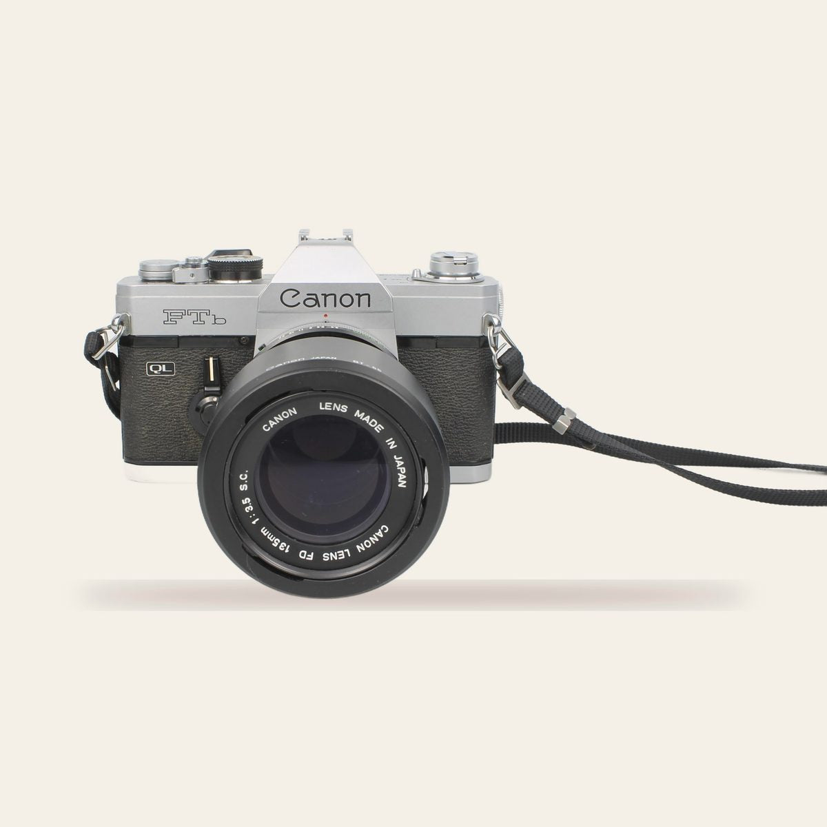 Canon FTb QL + Canon FD 135mm f/3.5 S.C