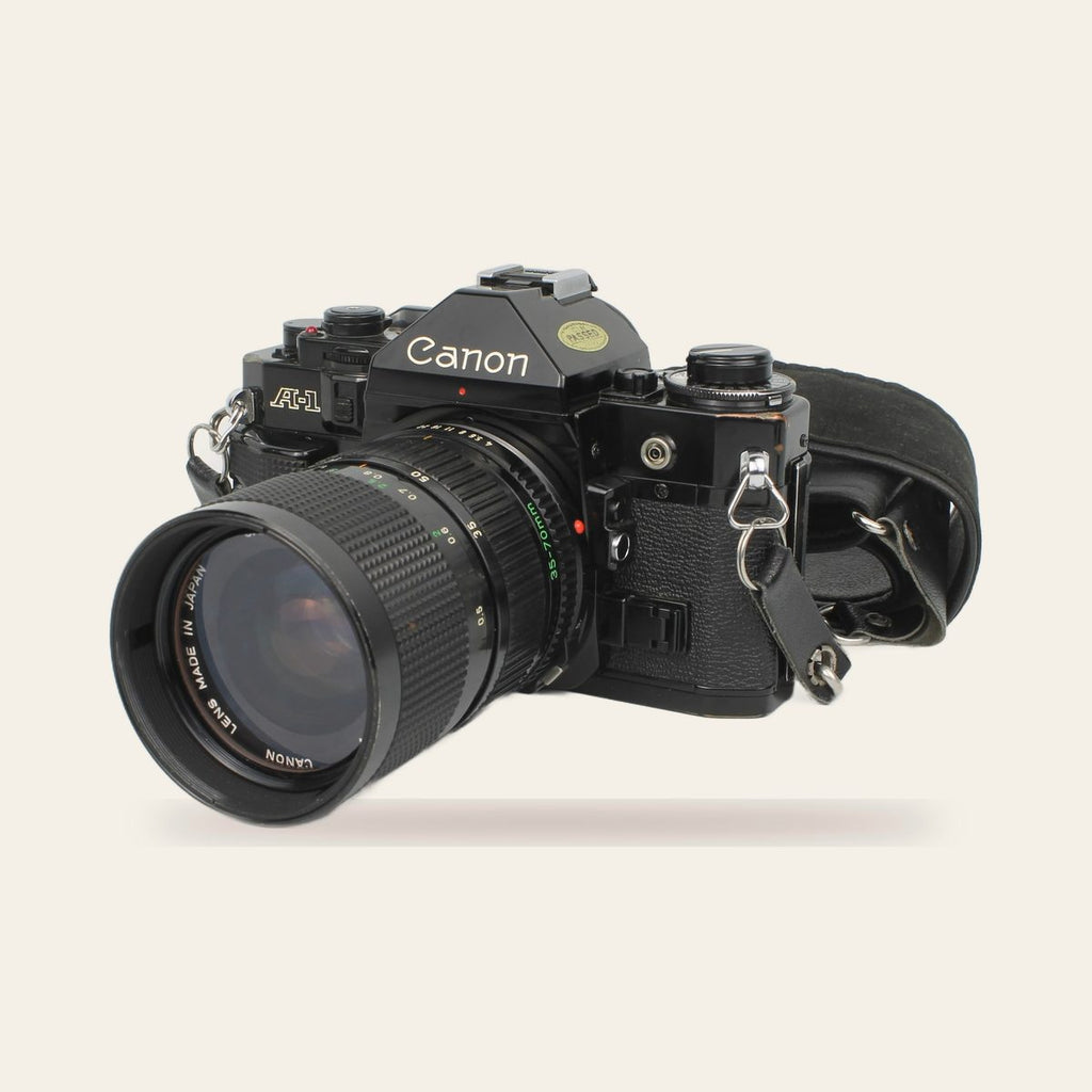 Canon A-1 + Canon FD Zoom Lens 35-70mm 1:4