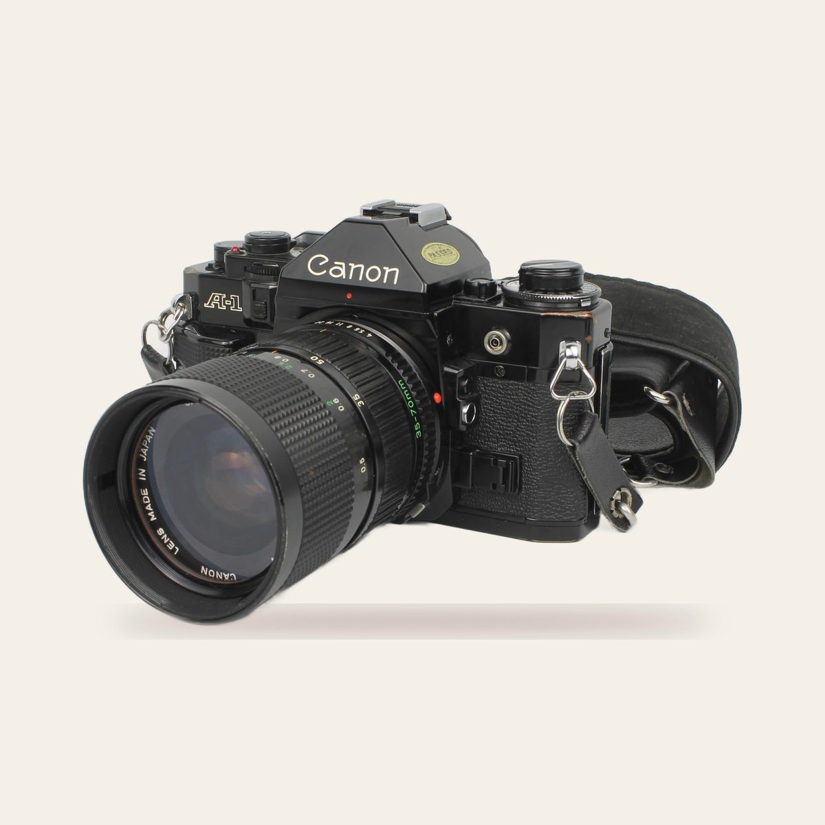 Canon A-1 + Canon FD Zoom Lens 35-70mm 1:4