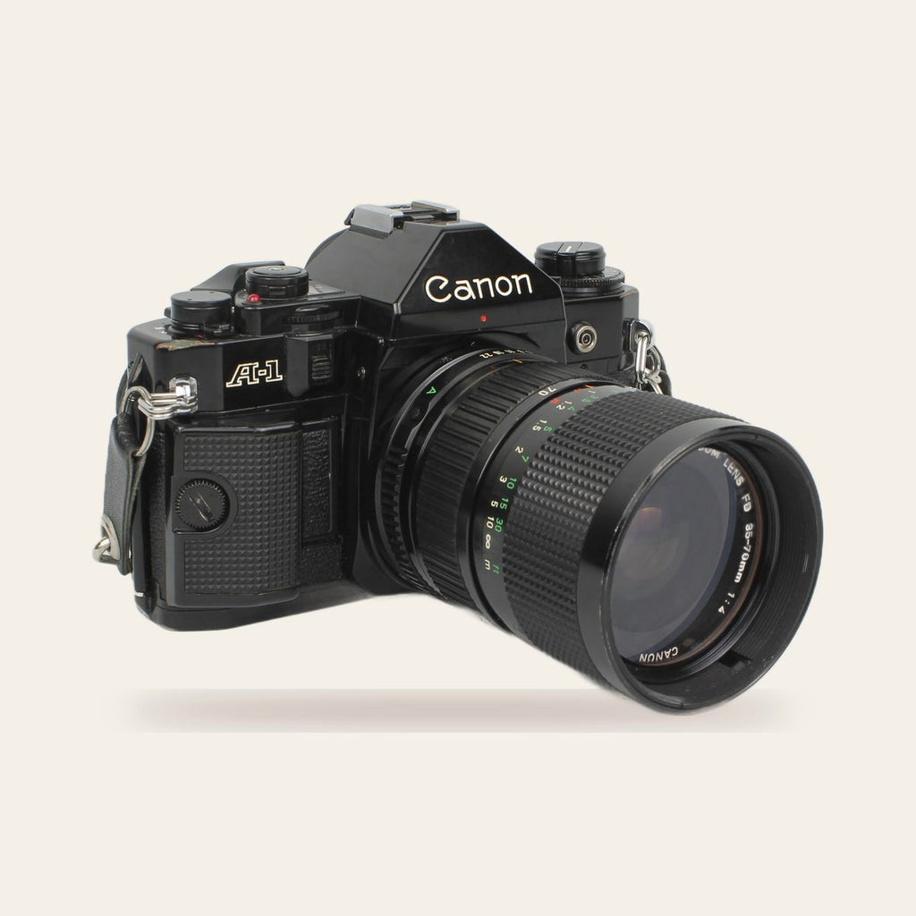 Canon A-1 + Canon FD Zoom Lens 35-70mm 1:4