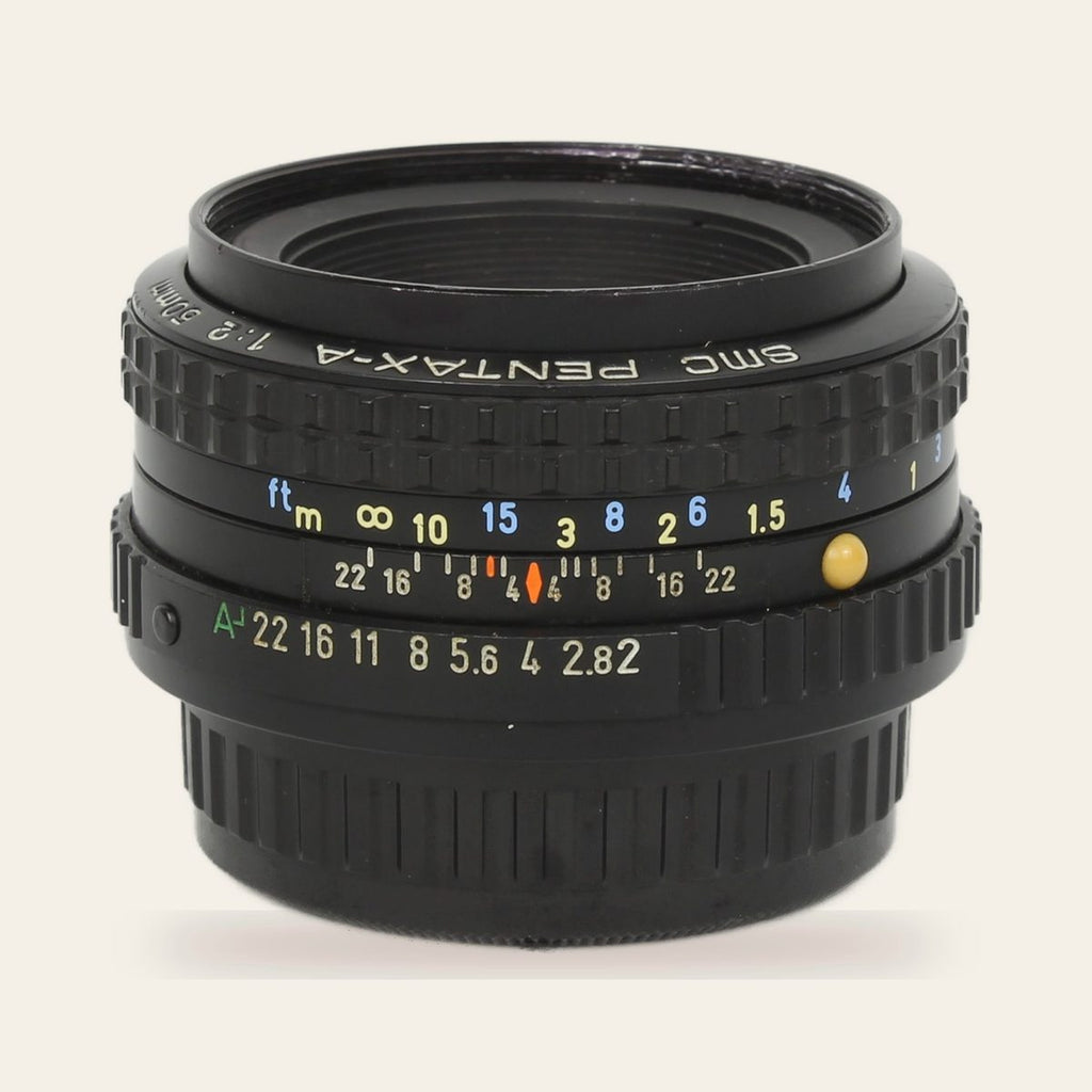 Asahi SMC Pentax-A 1:2 50mm