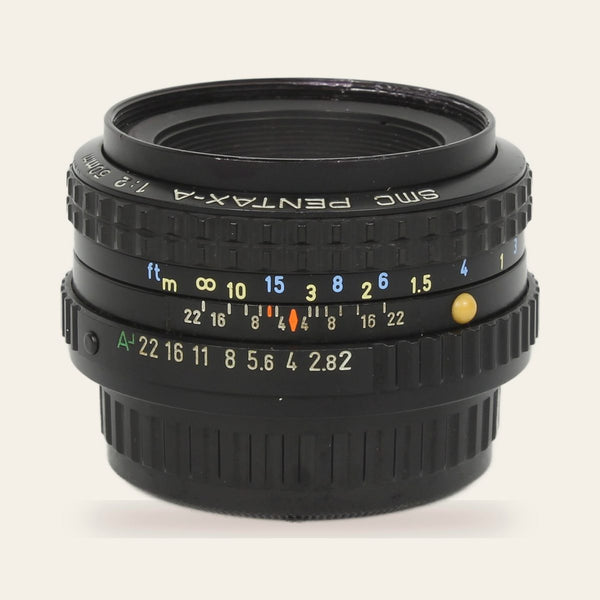 Asahi SMC Pentax-A 1:2 50mm
