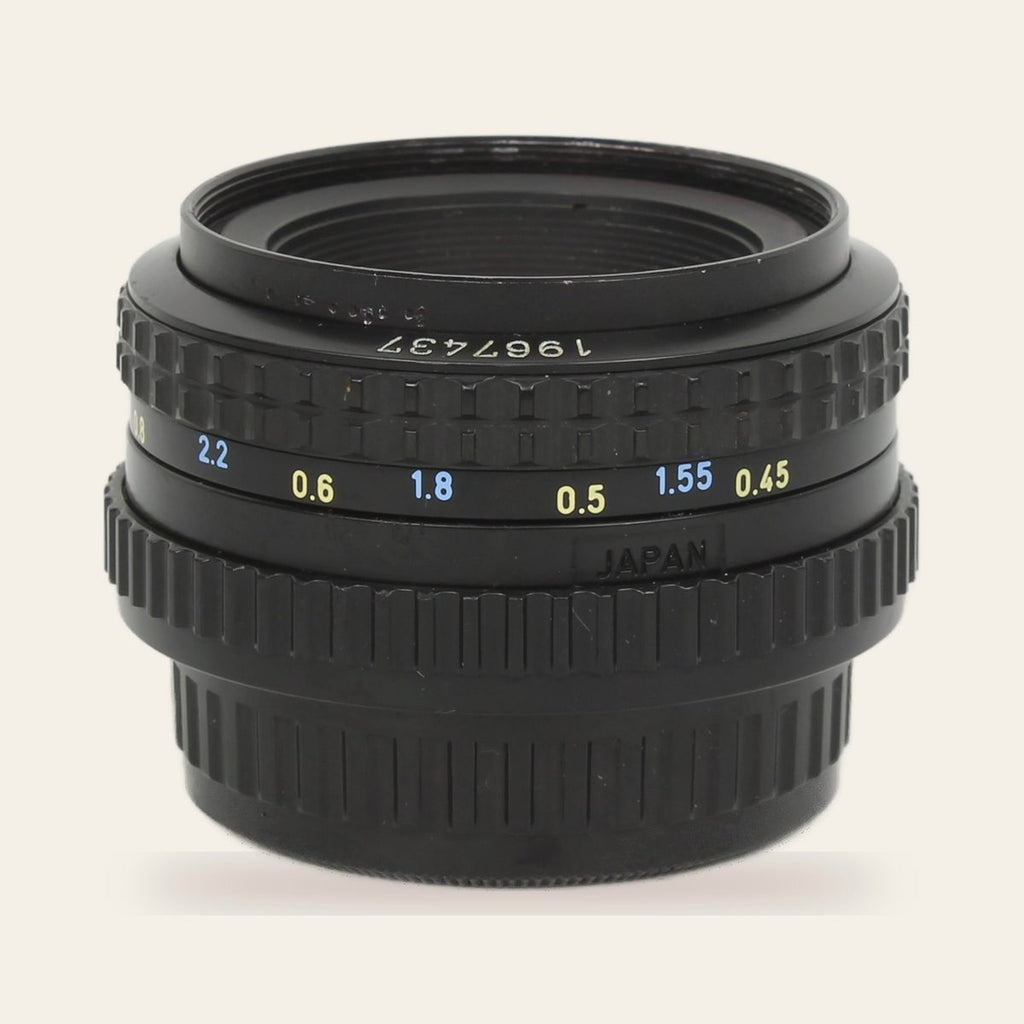Asahi SMC Pentax-A 1:2 50mm