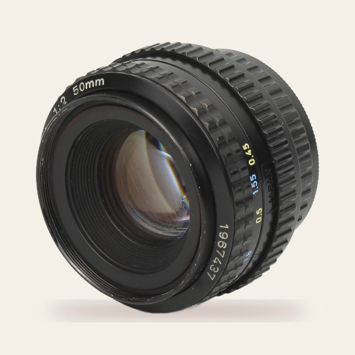 Asahi SMC Pentax-A 1:2 50mm