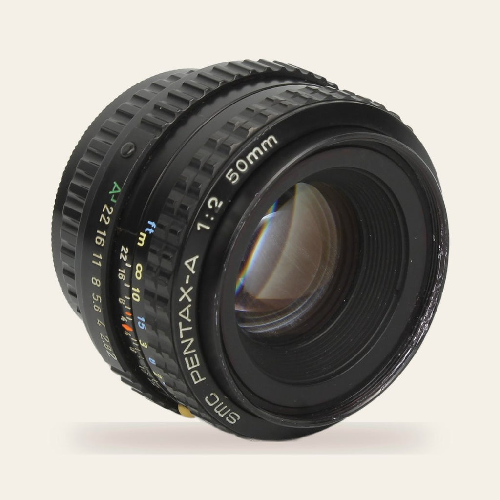 Asahi SMC Pentax-A 1:2 50mm