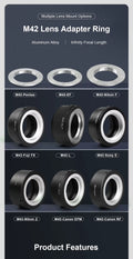 M42 Camera Lens Adapter Converter