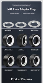 M42 Camera Lens Adapter Converter