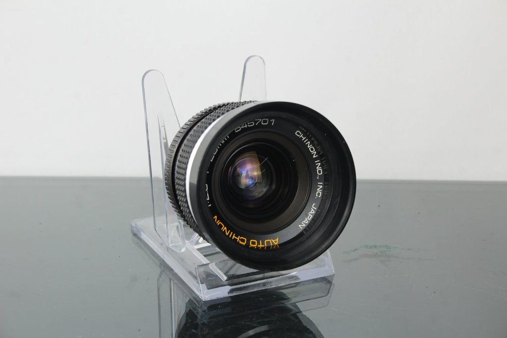 Auto Chinon 1:2.8 f=28mm M42 Mount lens - Dutch|Thrift