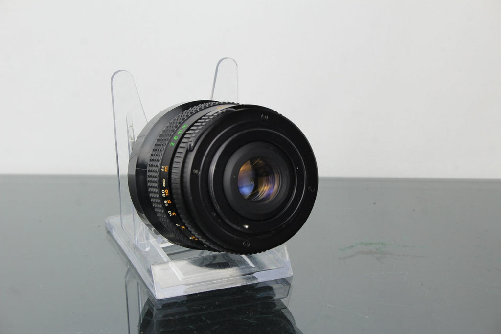 Auto Chinon 1:2.8 f=28mm M42 Mount lens - Dutch|Thrift