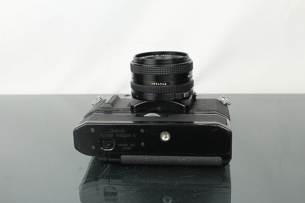 Canon AV - 1 + 50mm 1.8 FD lens - Dutch|Thrift