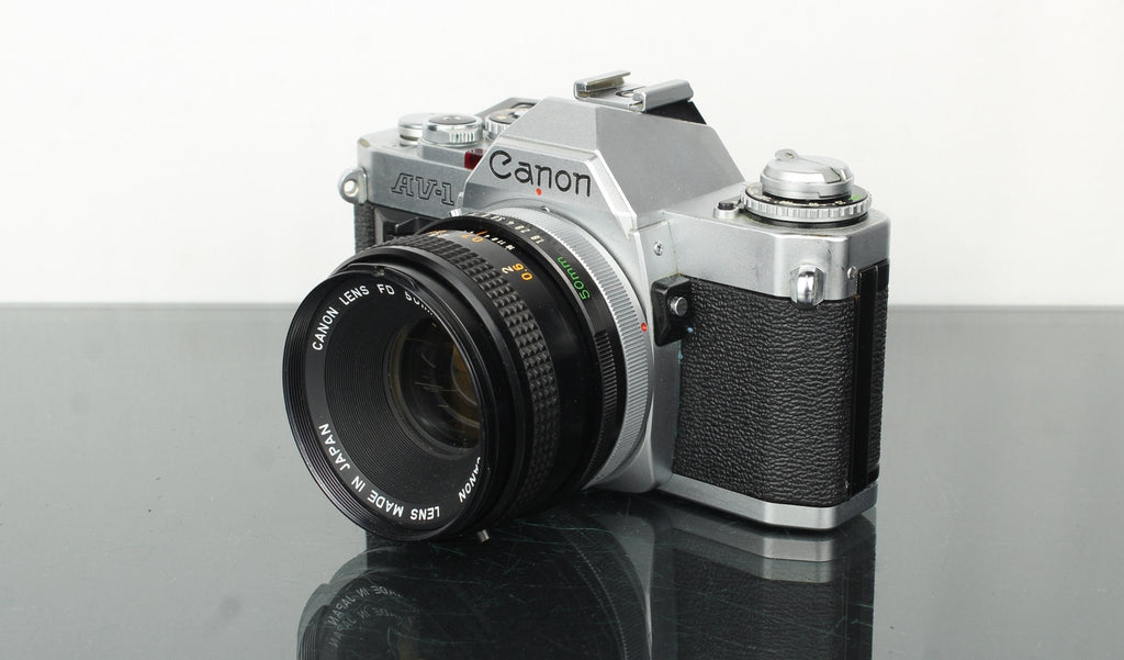 Canon AV - 1 + Canon FD 50mm 1:1.8 lens - Dutch|Thrift