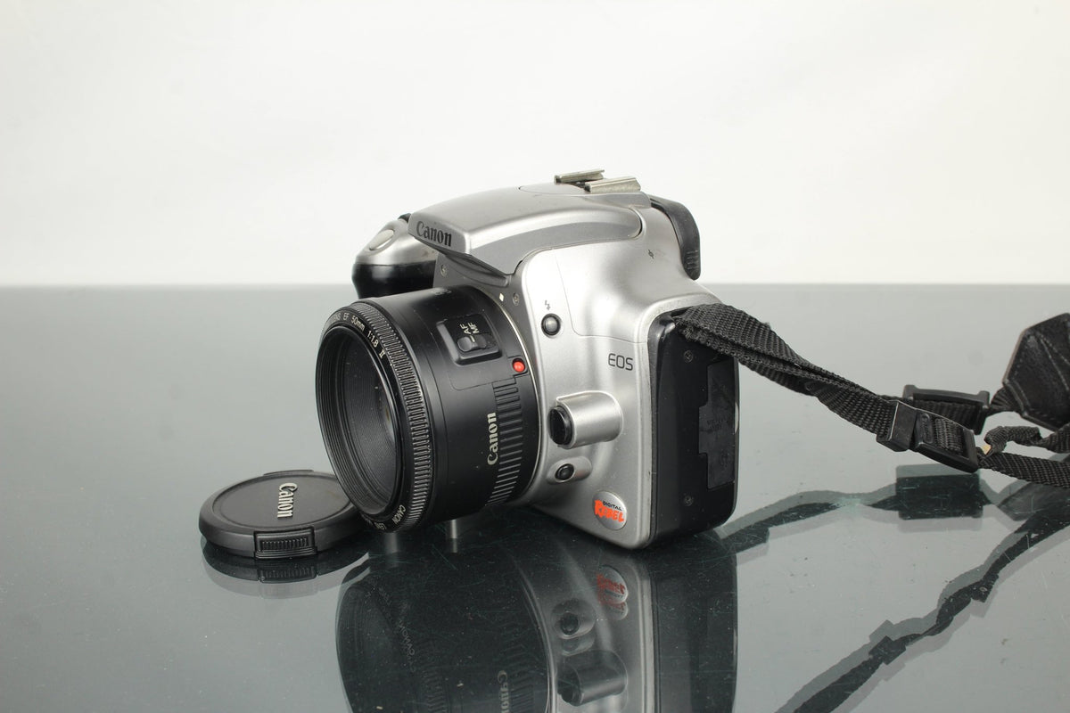 Canon EOS Rebel + 50mm 1.8 Canon lens - Dutch|Thrift