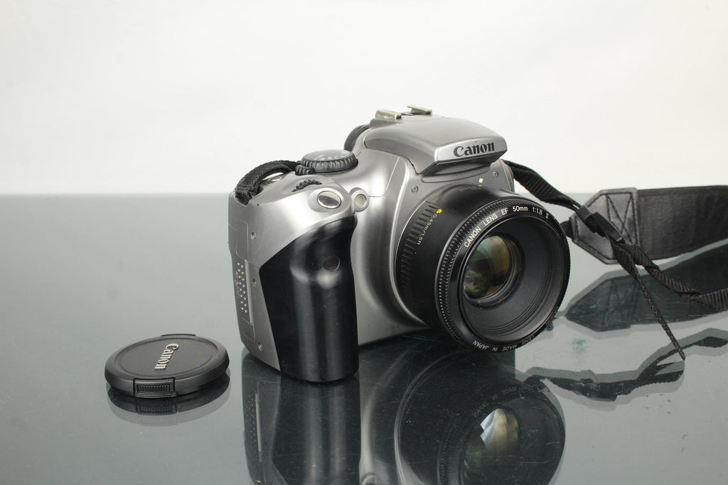 Canon EOS Rebel + 50mm 1.8 Canon lens - Dutch|Thrift