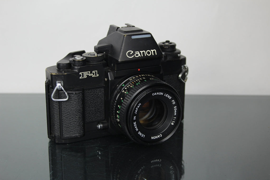 Canon F - 1 + 50mm 1.8 FD lens - Dutch|Thrift