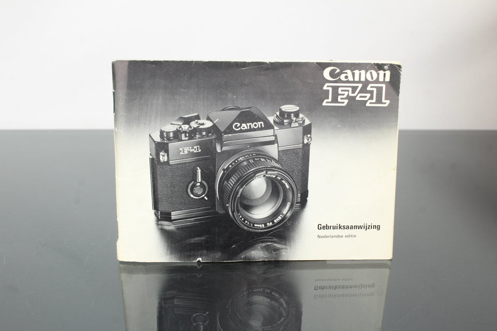 Canon F - 1 Boxed - Dutch|Thrift