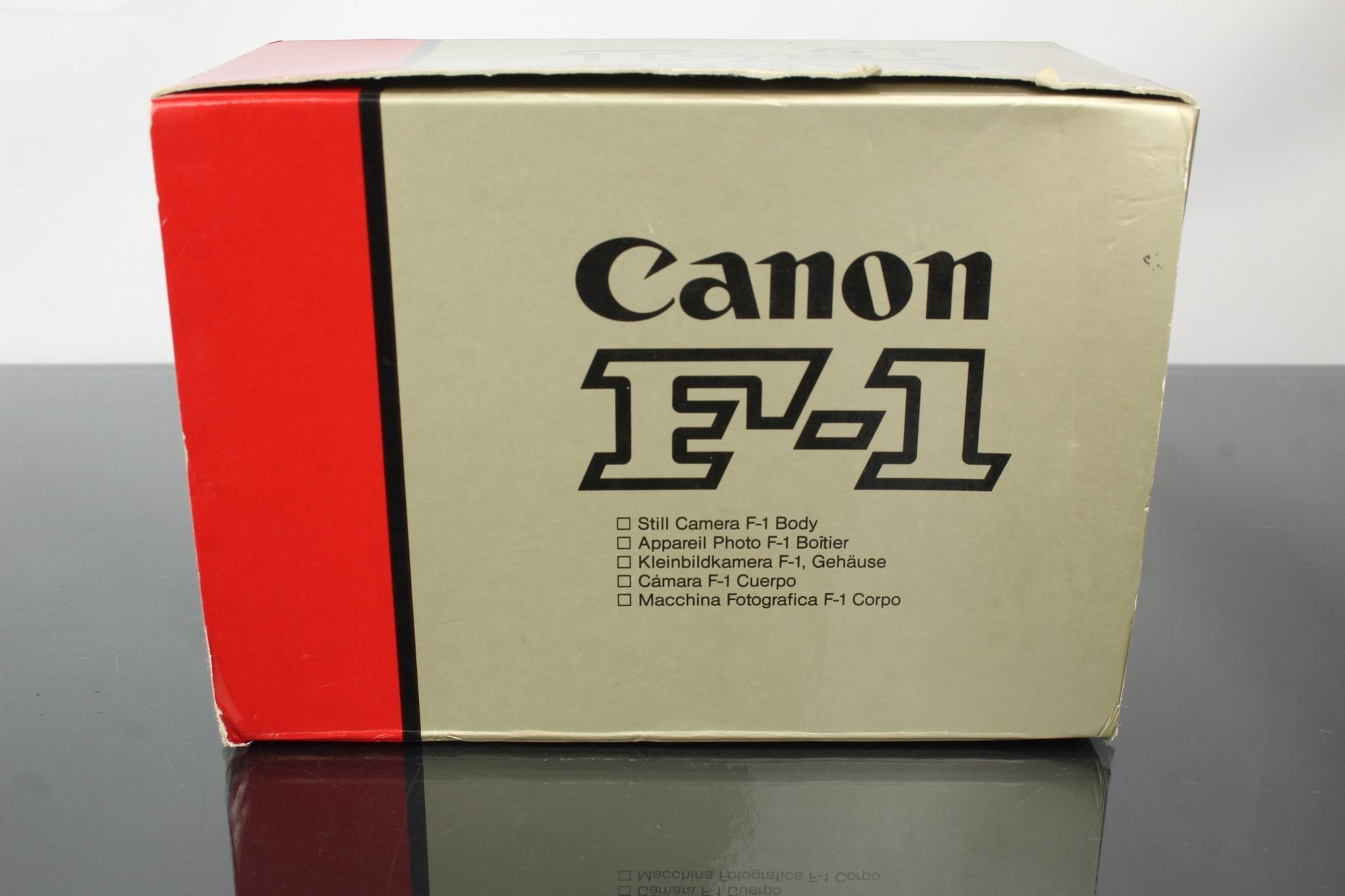Canon F - 1 Boxed - Dutch|Thrift