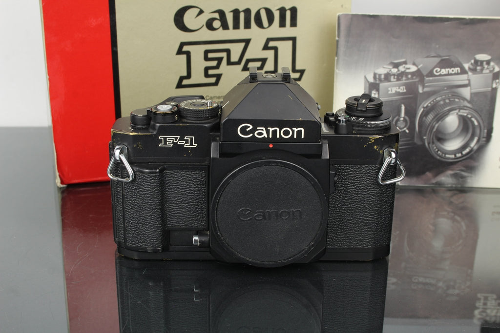 Canon F - 1 Boxed - Dutch|Thrift