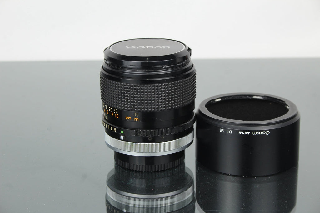 Canon FD 100mm 1:2.8 S.S.C. lens (FD mount) - Dutch|Thrift